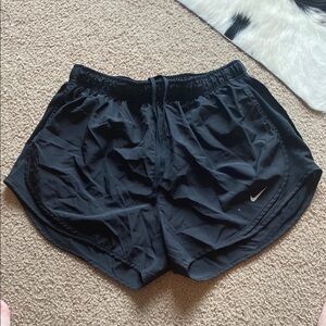 Nike Black Athletic Shorts Lightweight Performance